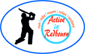 Active in Redbourn Cricket logo