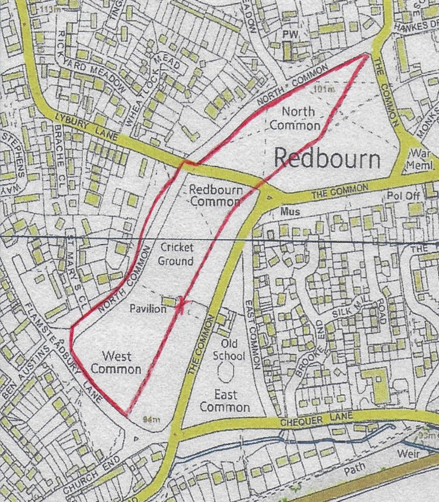 Active in Redbourn the Redbourn Mile course around The RedbournCommon