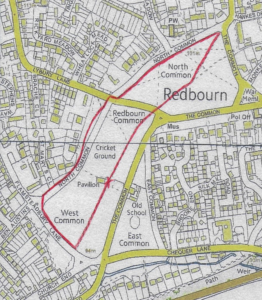 Active in Redbourn the Redbourn Mile course around The RedbournCommon