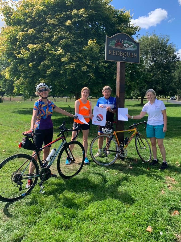 active in redbourn new cycle way petition team